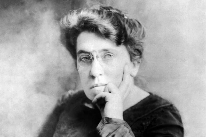 "Why do they not deter?" Emma Goldman's Turn